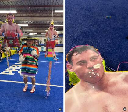 Jake Paul se burla de dos boxeadores mexicanos. Foto: Jake Paul