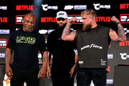Jake Paul y Mike Tyson se verán las caras el próximo 15 de noviembre en el AT&T Stadium (Associated Press)