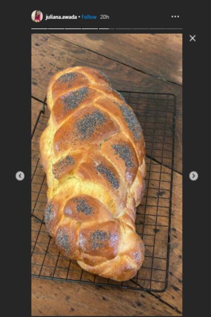 Jalá, el pan judío que cocinó Awada 