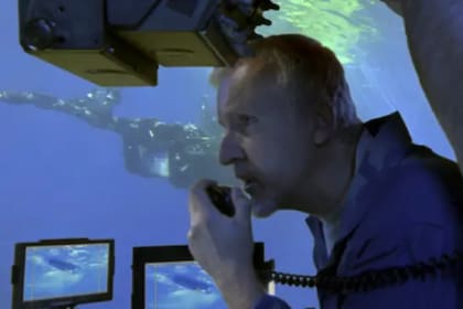 James Cameron rompió un récord en las profundidades (Captura Desafío en las profundidades)