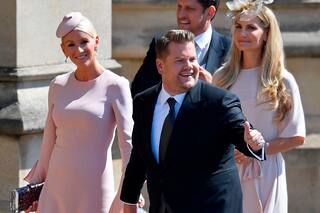 James Corden contó el mal momento que vivió durante la boda real