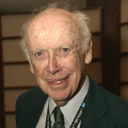 James D. Watson en el Festival de Cine Tribeca de Nueva York en 2004, en el que se proyectó la cinta "Unraveling The Code: Rosalind Franklin and DNA".