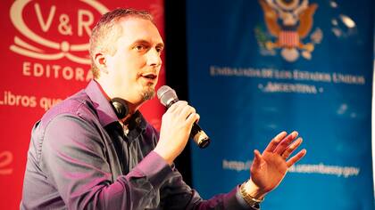 James Dashner en la Argentina