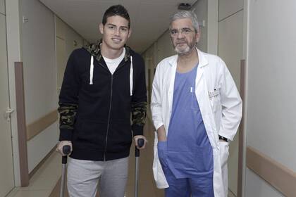 James fue operado tras su lesión ante Sevilla