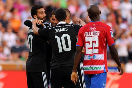 James hizo dos y Cristiano uno ante Granada