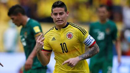 James le dio el agónico triunfo a Colombia