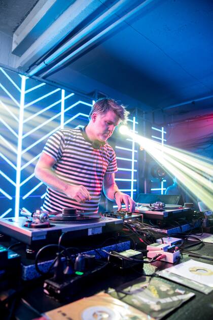 James Murphy, DJ y líder de la banda dance-punk LCD Soundsystem