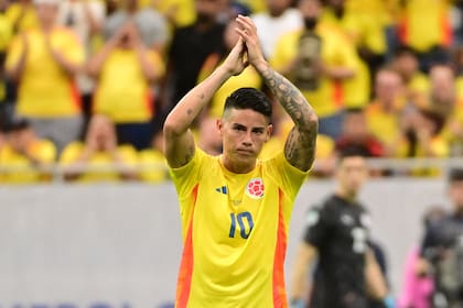 James Rodríguez, la gran figura de Colombia en lo que va del torneo, piensa en derrotar a Brasil