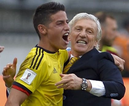 James Rodríguez potenció su carrera en el seleccionado cuando fue dirigido por José Pekerman
