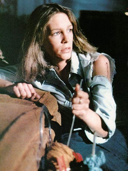 Jamie Lee Curtis en Halloween, la película de 1978 que inició la terrorífica saga