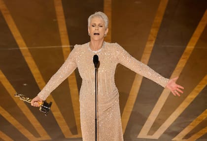 Jamie Lee Curtis y su primer Oscar