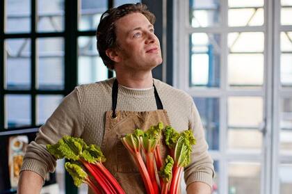 Jamie Oliver. el regalo de Aniston a Brad Pitt para sus 40