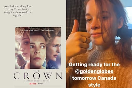 Emma Corrin y Jane Levy también mostraron como se levantaron en el gran lindo