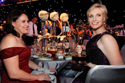 Jane Lynch y su esposa