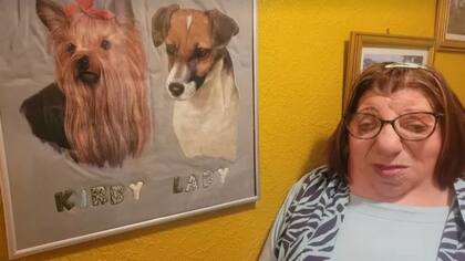 Janet dice que su perro Kirby se comió una de sus orejas