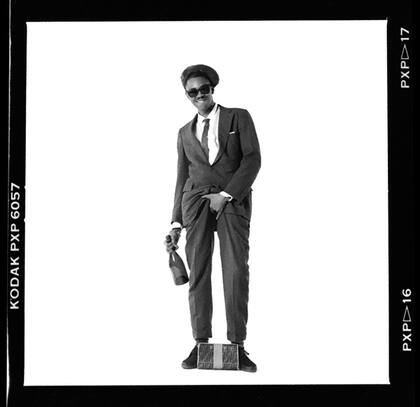 Janette Beckman, quien tomó esta foto de Slick Rick en 1989, empezó en Gran Bretaña documentando la escena del punk. Dice que su acento la ayudó a ablandar a grupos como Run-DMC y Salt-N-Pepa.