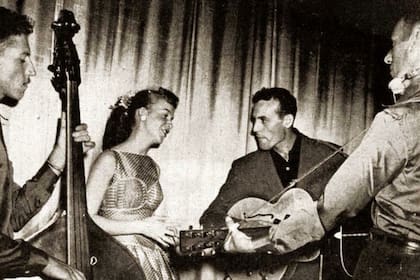 Janis Martin y Carl Perkins