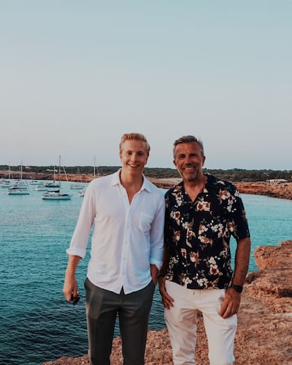 Janne Puhakka y su pareja, Rolf Nordmo