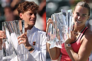 Así quedó la tabla de campeones del Masters 1000 de Indian Wells, tras los títulos de Jannik Sinner y Aryna Sabalenka