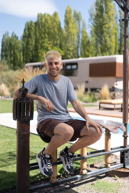 Jano Montilla, uno de los emprendedores que apostó por esta original forma de alojamiento.