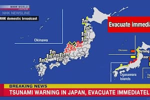 Impactantes fotos y videos del fuerte terremoto que sacudió Japón en Año Nuevo