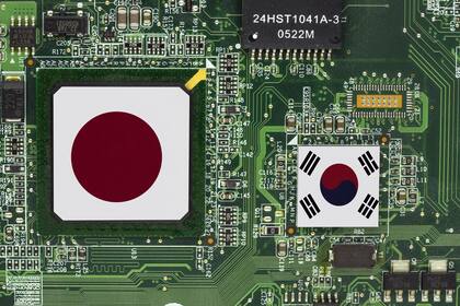 Japón cuenta con el 90% de la producción global de productos químicos para la fabricación de chips de memoria, la especialidad de Corea del Sur