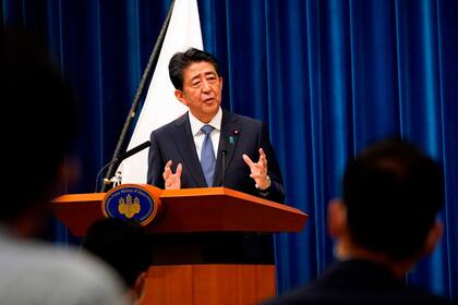 Shinzo Abe renunció a su cargo en 2020 por problemas de salud.
