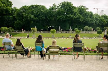 Jardín de Luxemburgo, un lugar para relajarse en una atmósfera especial.