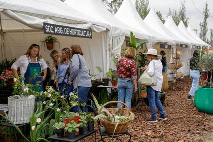 Jardín Fest permite asistir a talleres y charlas, pero también recorrer el paseo de compras.