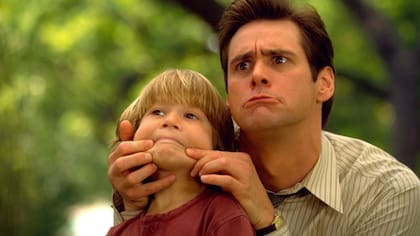 Jason junto a Jim Carrey en Mentiroso, mentiroso