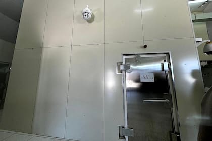 Jaula de Faraday adentro de la antena china montada en Neuquén