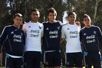 Jáuregui, Moreira, Casasola, Ibáñez y Sánchez, cinco sueños mundiales de los sparrings