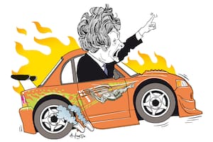 Mandriles y burros eunucos: la penosa vocación de Milei por la violencia verbal