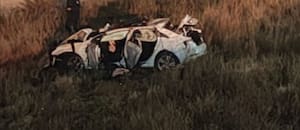 Un ingeniero volcó con su Audi en un canal de Mendoza, murió y robaron sus pertenencias