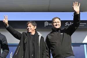Javier Alonso y Axel Kicillof