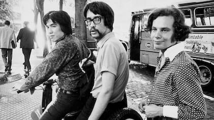 Javier Martínez, cuando estaba al frente del histórico grupo Manal