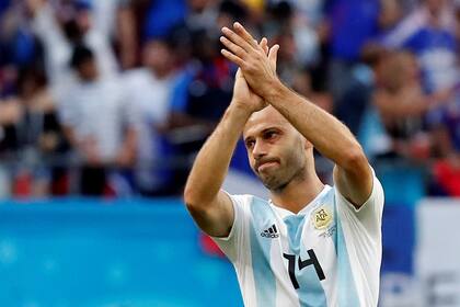 Una de las últimas imágenes: la despedida de la selección, en el Mundial de Rusia 2018