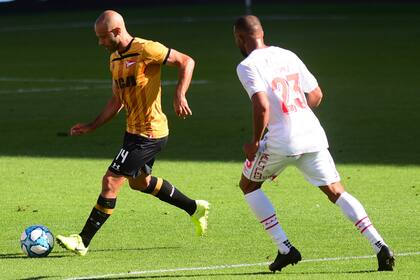 Javier Mascherano en el último partido antes de anunciar su retiro