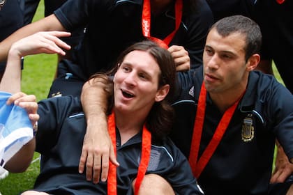 Javier Mascherano y Lionel Messi ganaron juntos el oro de Beijing 2008: ¿lo harán en París 2024?