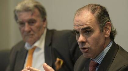 Javier Medín, junto a Armando Pérez