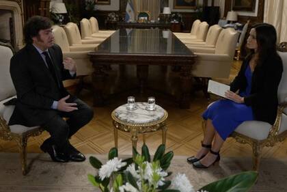 Milei habló durante una hora con la BBC.