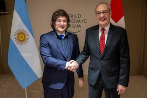 Foto con el presidente suizo, encuentro con CEO de bancos y expectativa por su discurso