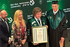 Milei, ovacionado en la Universidad Bar Ilan: “Gran parte del periodismo juega para las fuerzas del mal”