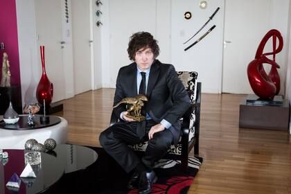 Javier Milei, economista y candidato a diputado.