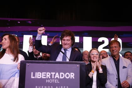 Javier Milei, el segundo candidato más votado