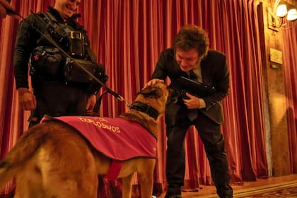 Javier Milei, en Bariloche