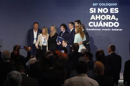 Javier Milei en el Coloquio de IDEA, en Mar del Plata