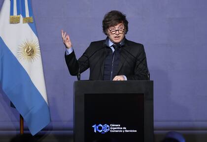 Javier Milei en el Council of the Americas