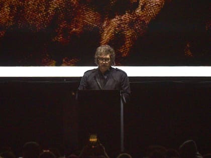 Javier Milei, en el festival Derecha Fest