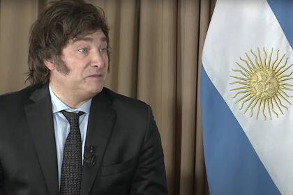 Javier Milei en el programa A dos voces